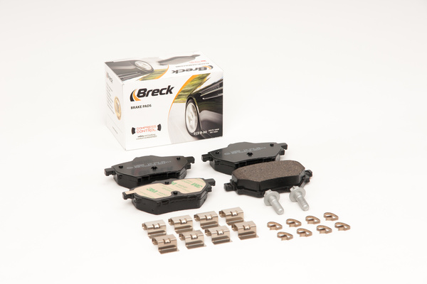Breck 25839 00 704 00 — Zestaw klocków hamulcowych, hamulce tarczowe